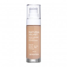 Seventeen Natural Velvet Longlasting Matte Foundation - 70 Light Camel